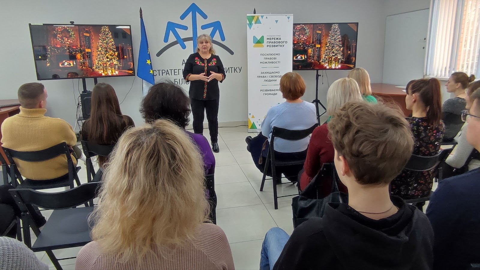 Правозахисники Білоцерківщини допомагають переселенцям опанувати професію та інструменти локальної демократії Правозахисники Білоцерківщини допомагають переселенцям опанувати професію та інструменти локальної демократії