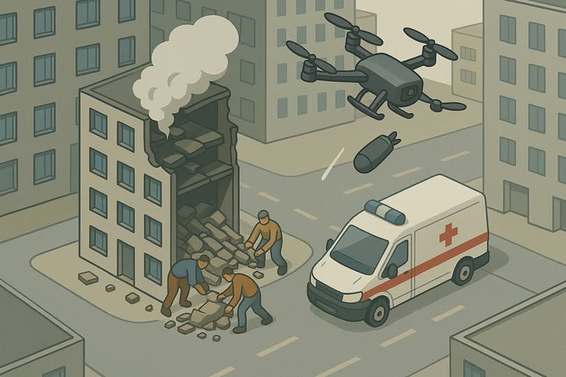 Рекомендації для цивільних: захист від російських дронів Рекомендації для цивільних: захист від російських дронів